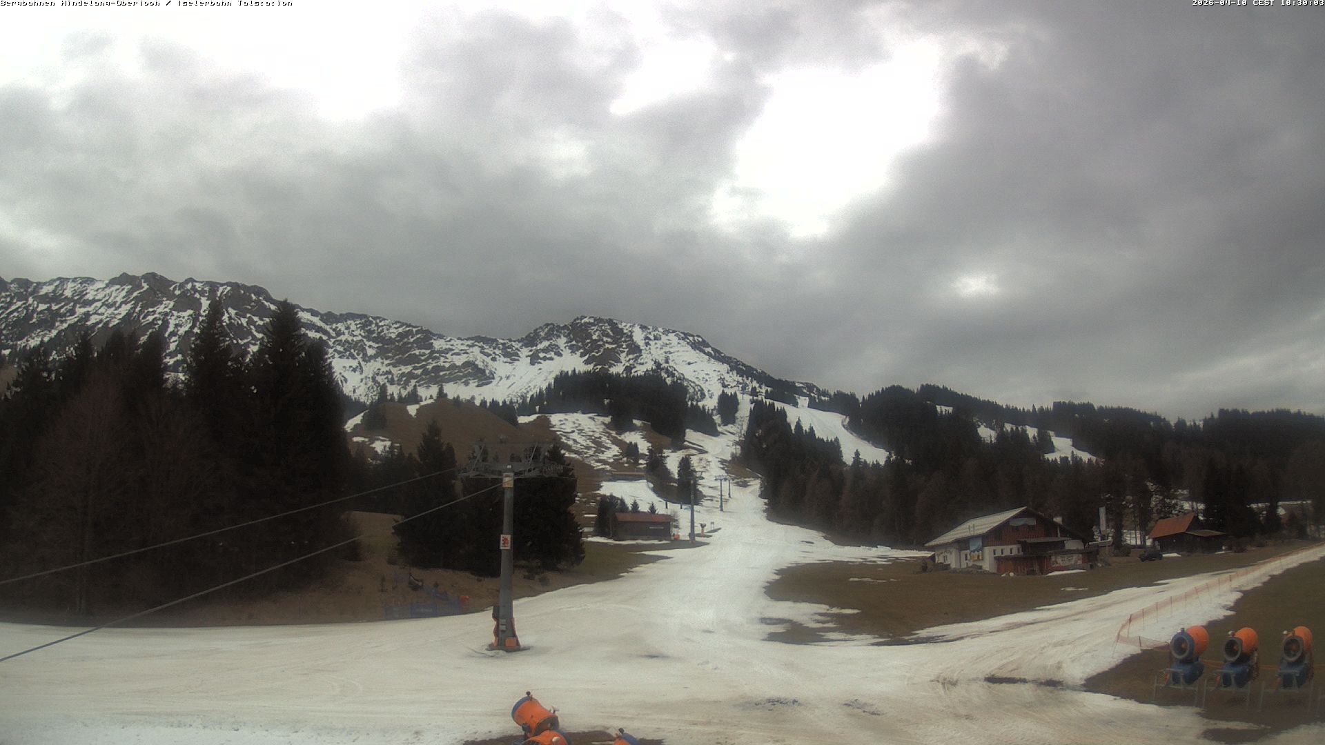 Archiv Foto Webcam Oberjoch - Blick zum Iseler