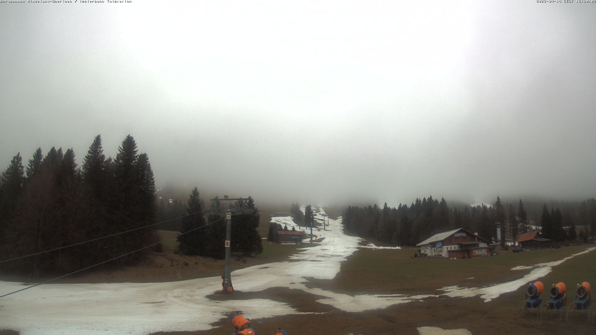 Archiv Foto Webcam Oberjoch - Blick zum Iseler