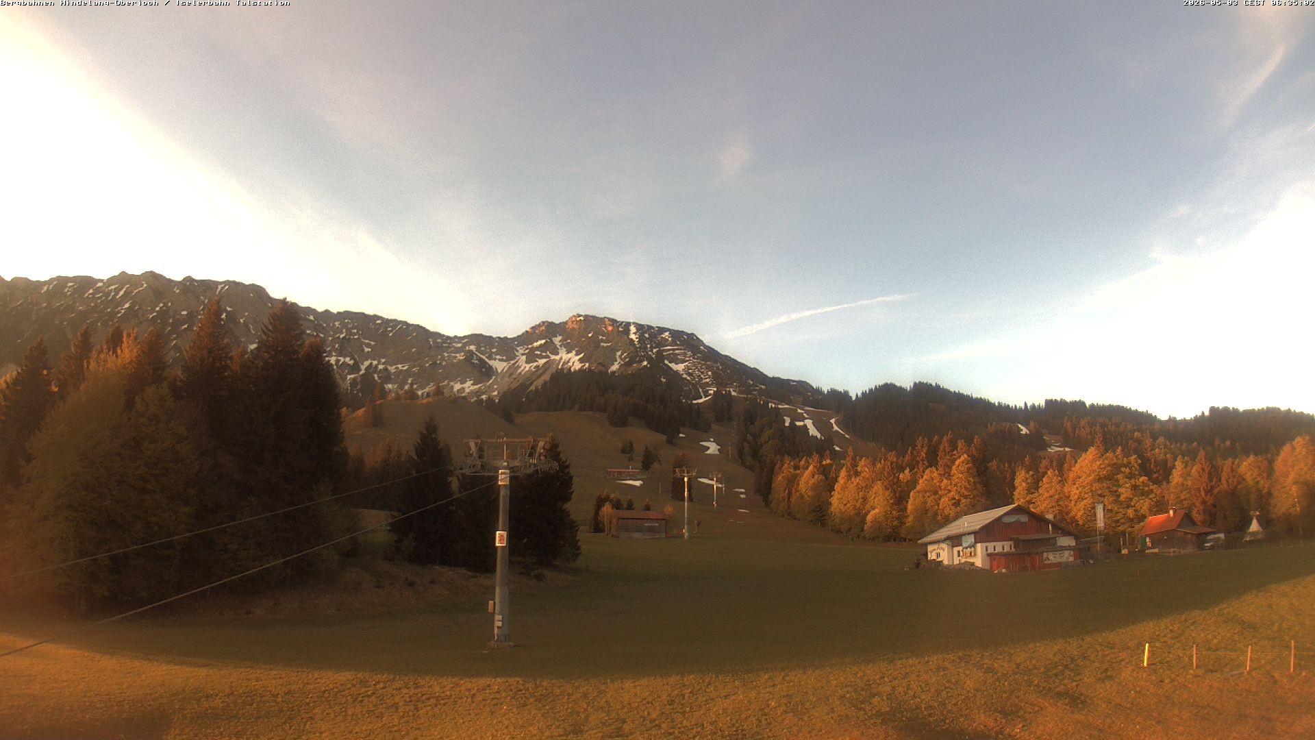 Archived image Webcam Oberjoch - Mt. Iseler