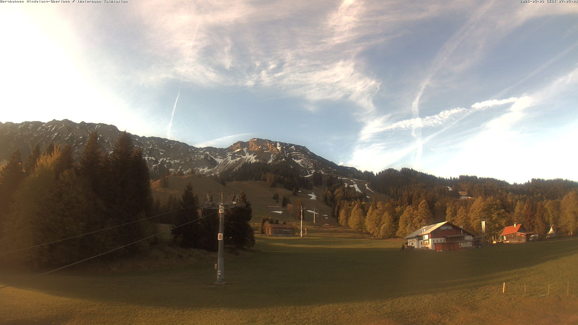 Archived image Webcam Oberjoch - Mt. Iseler