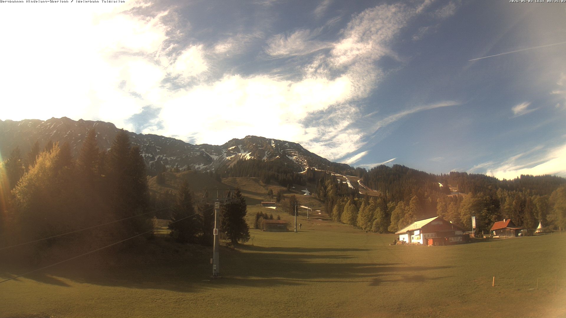 Archived image Webcam Oberjoch - Mt. Iseler