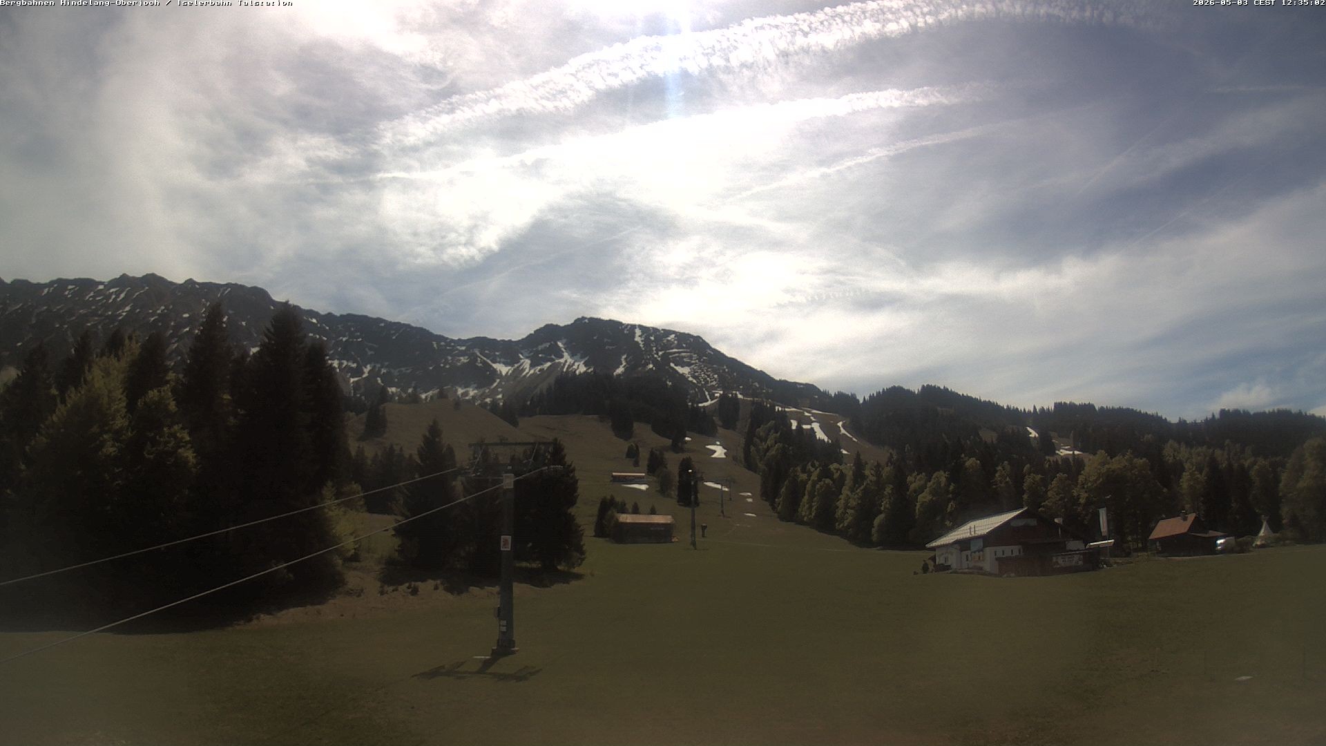 Archived image Webcam Oberjoch - Mt. Iseler