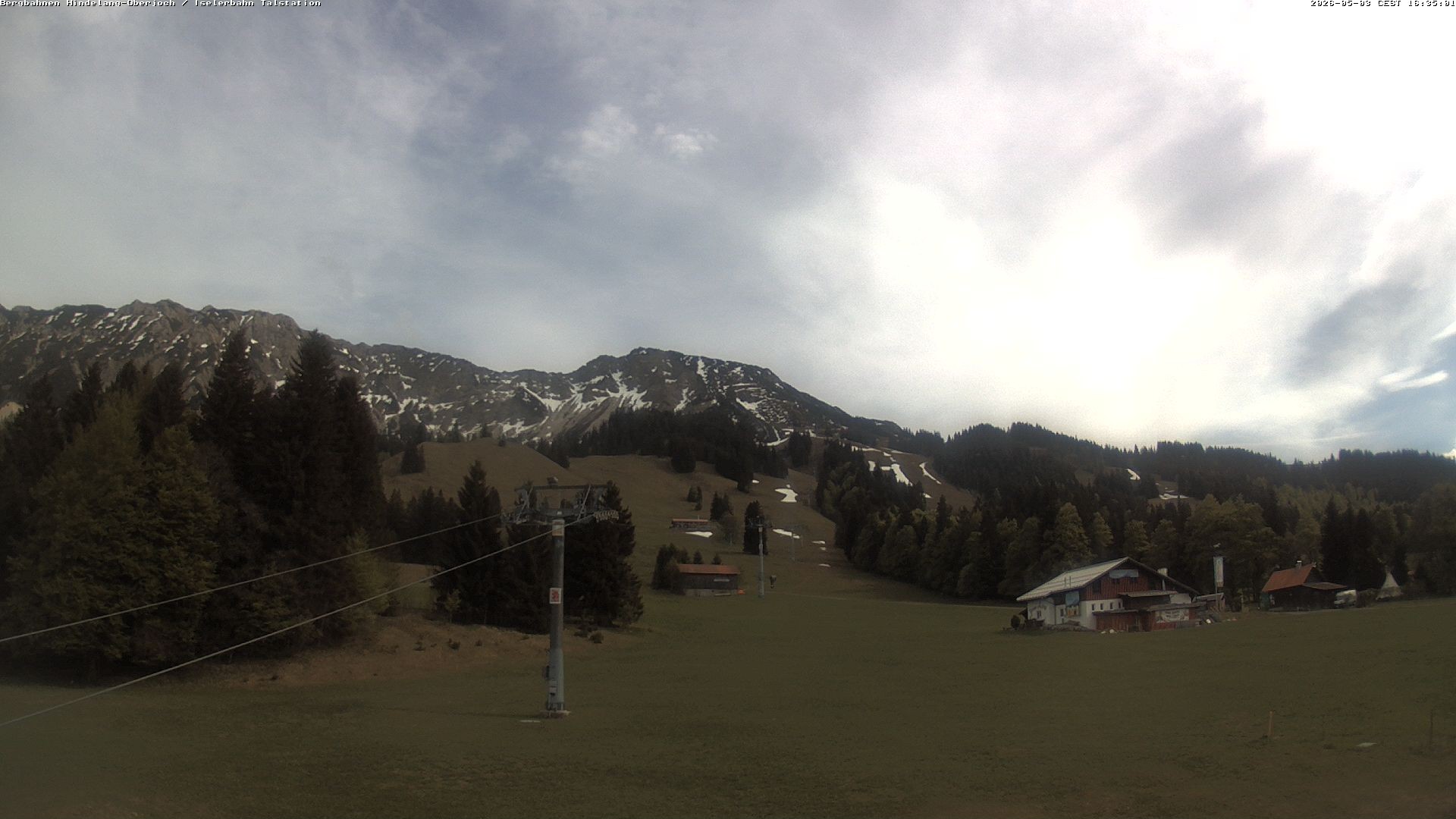 Archived image Webcam Oberjoch - Mt. Iseler