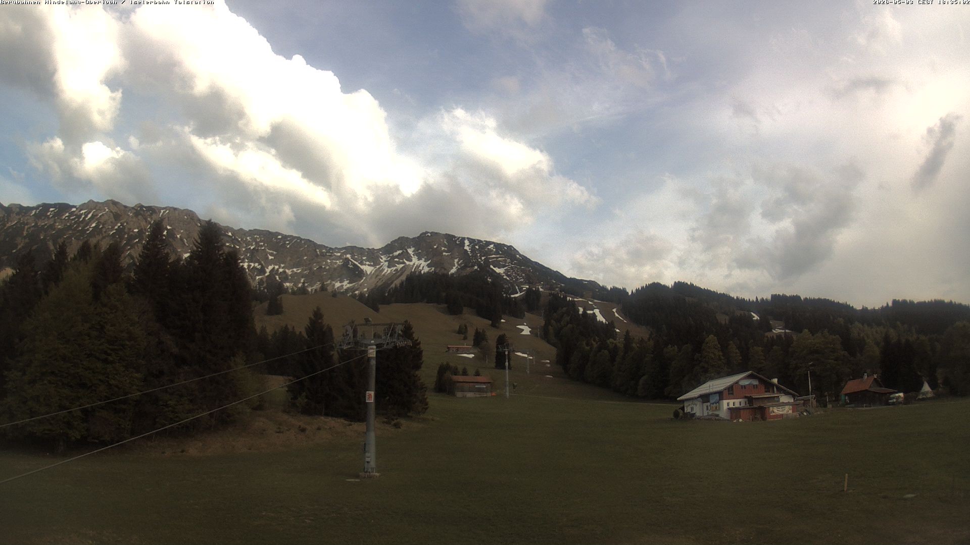 Archived image Webcam Oberjoch - Mt. Iseler