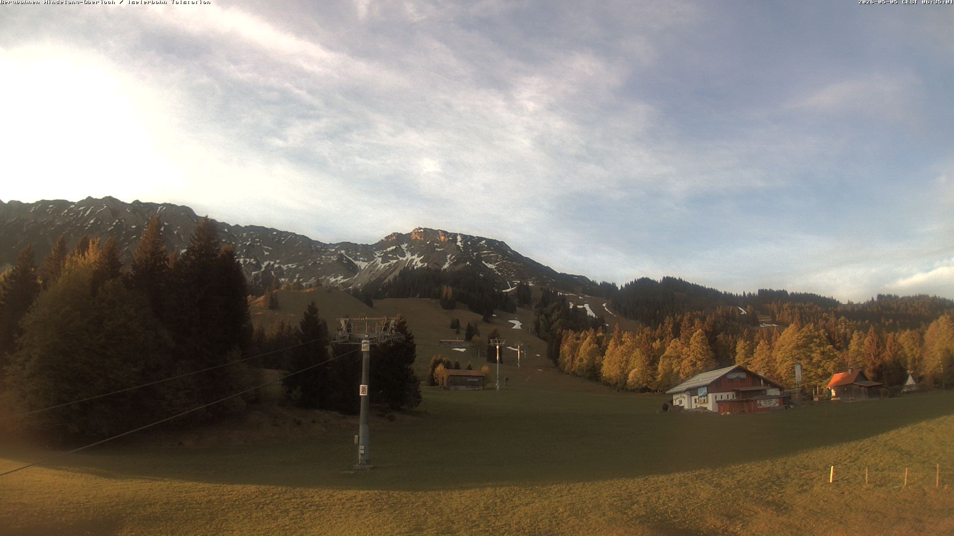 Archived image Webcam Oberjoch - Mt. Iseler