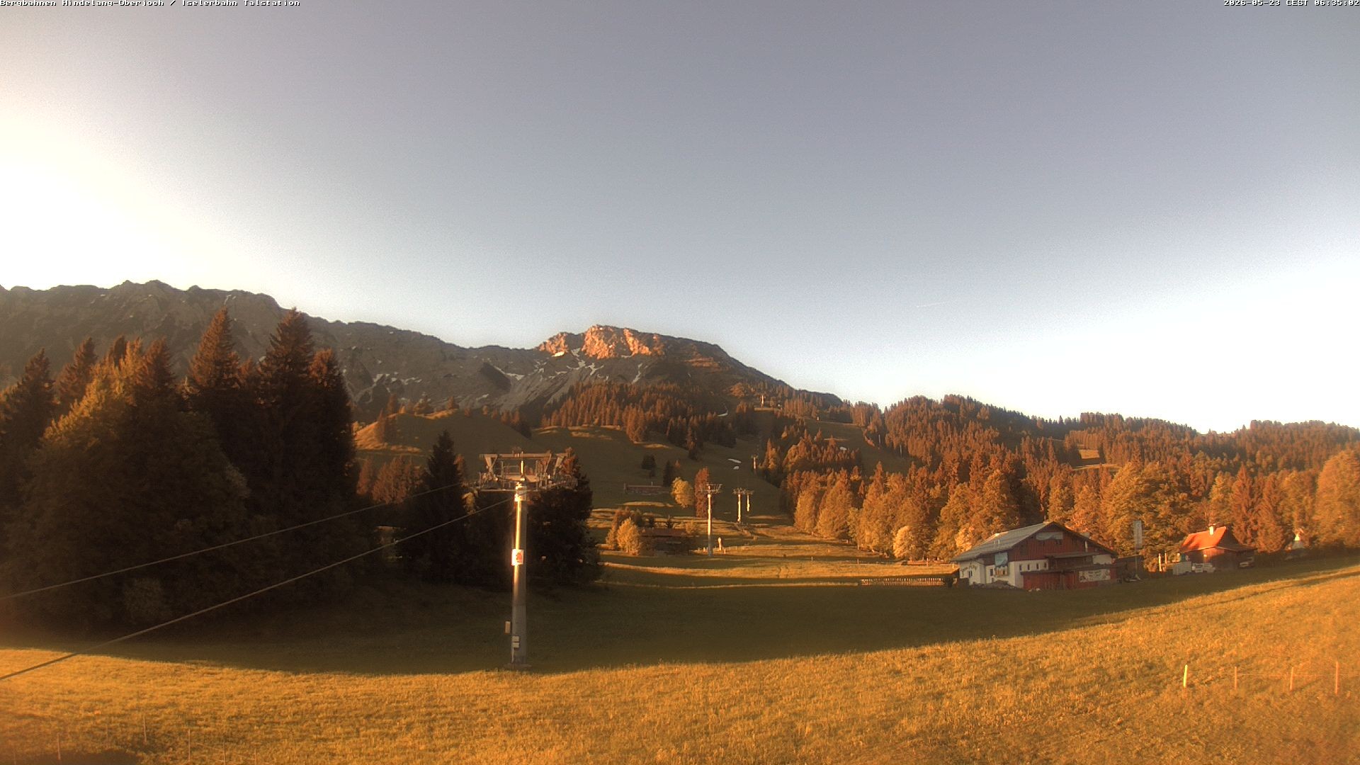 Archived image Webcam Oberjoch - Mt. Iseler
