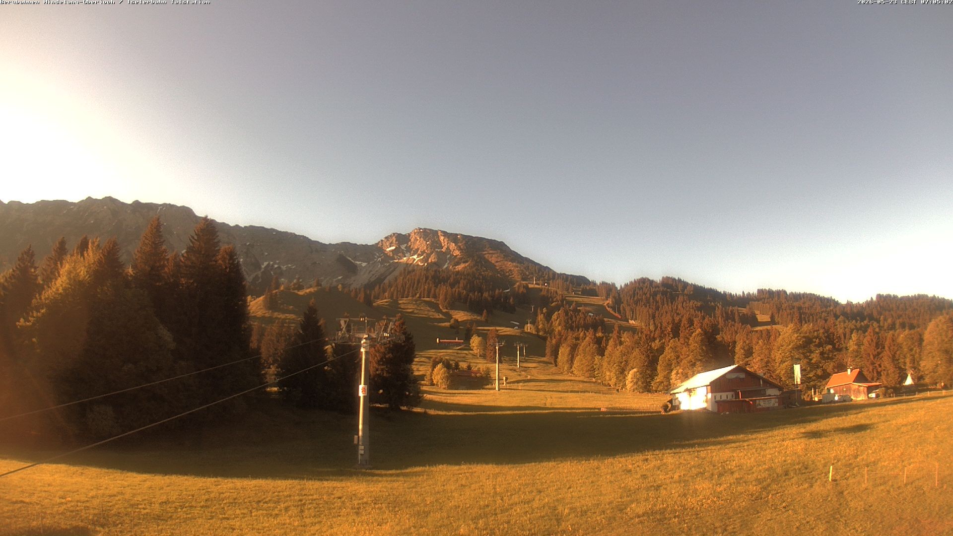 Archived image Webcam Oberjoch - Mt. Iseler