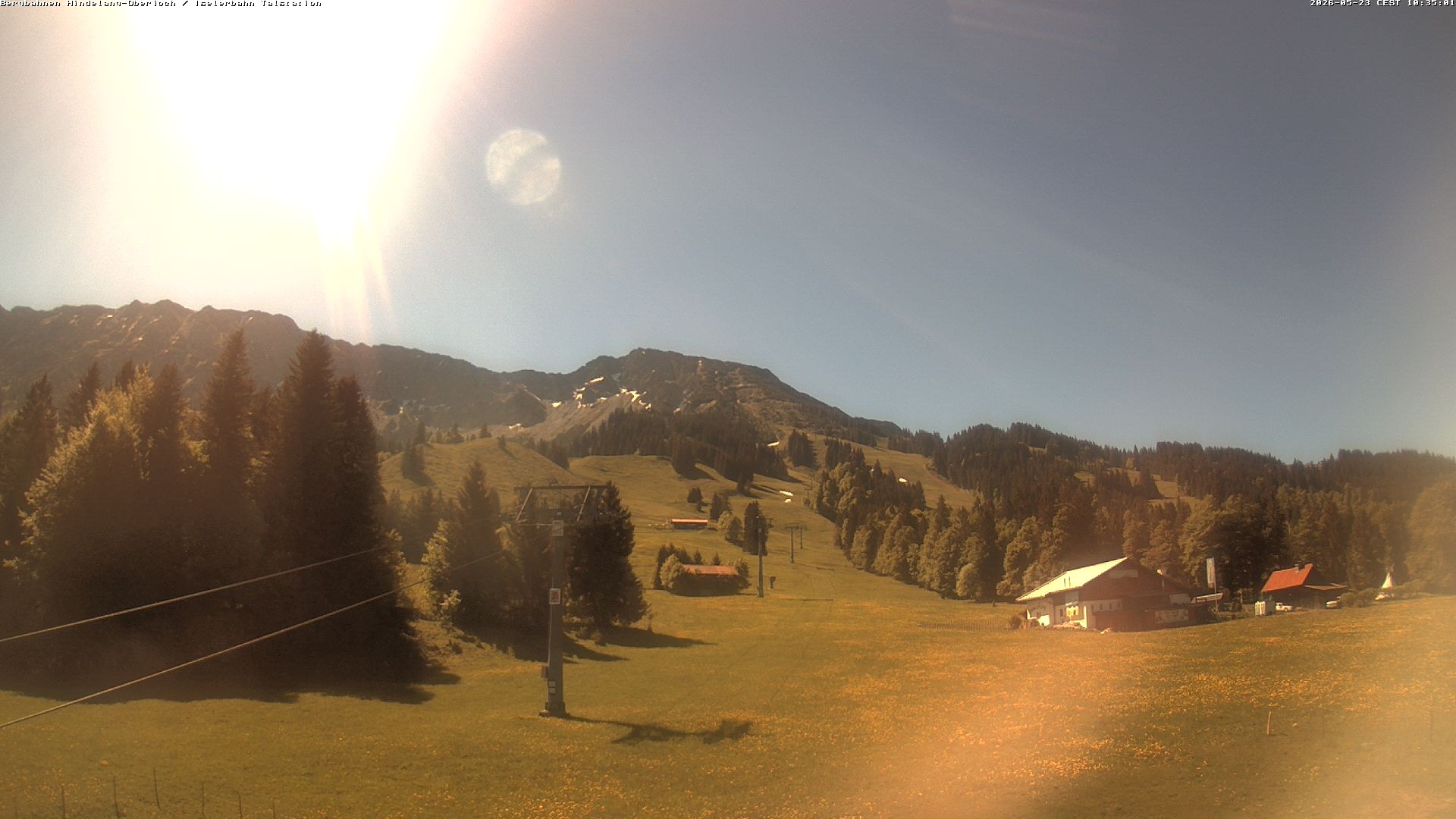 Archived image Webcam Oberjoch - Mt. Iseler