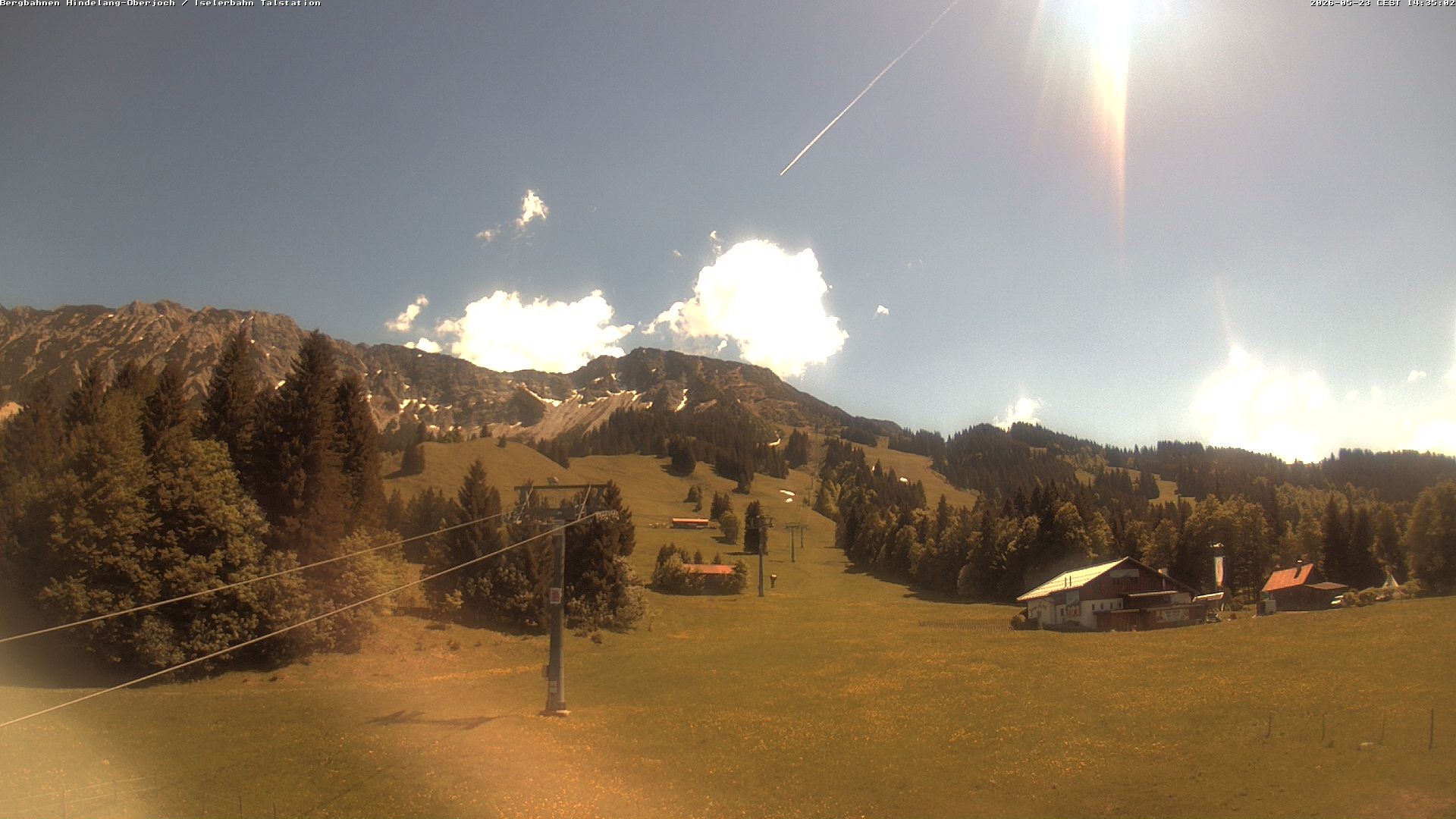 Archived image Webcam Oberjoch - Mt. Iseler