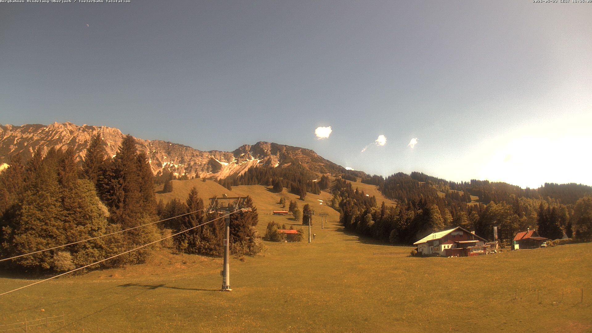 Archived image Webcam Oberjoch - Mt. Iseler