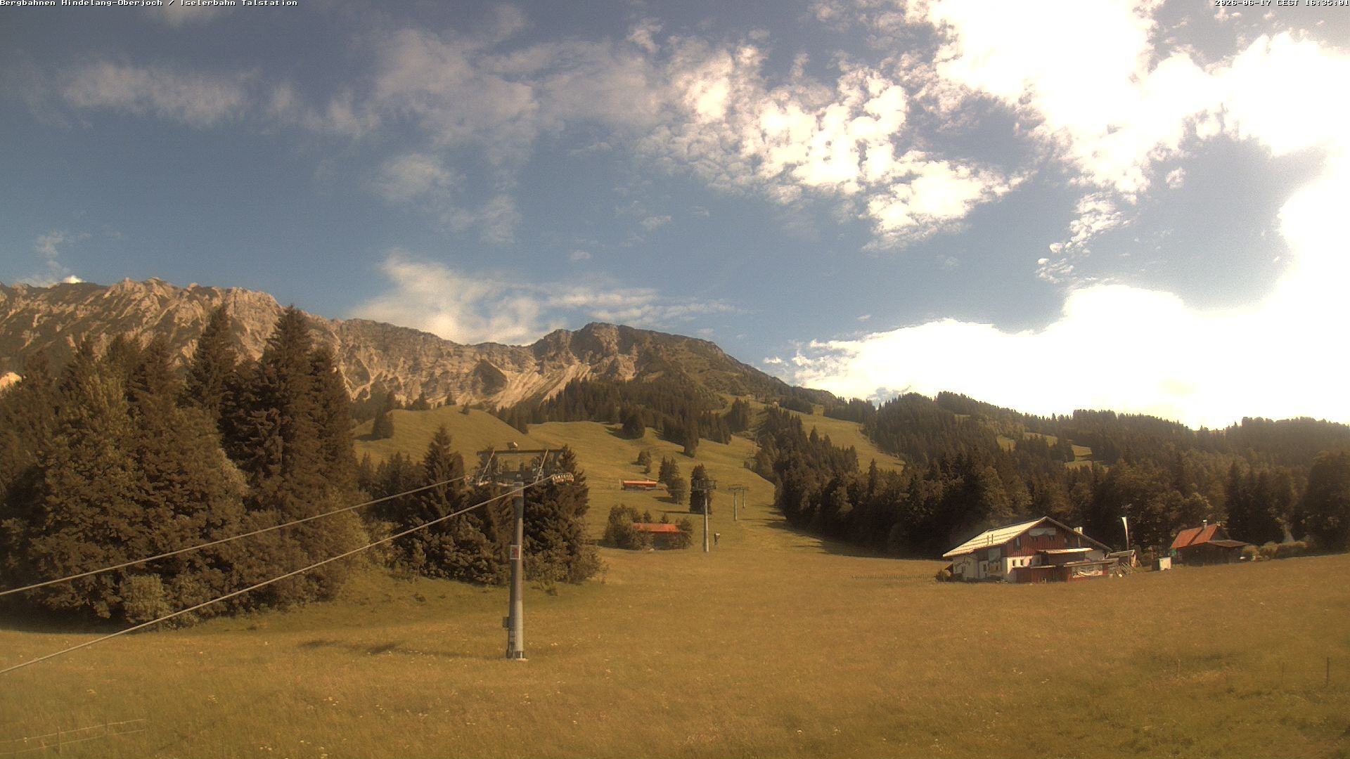 Archived image Webcam Oberjoch - Mt. Iseler
