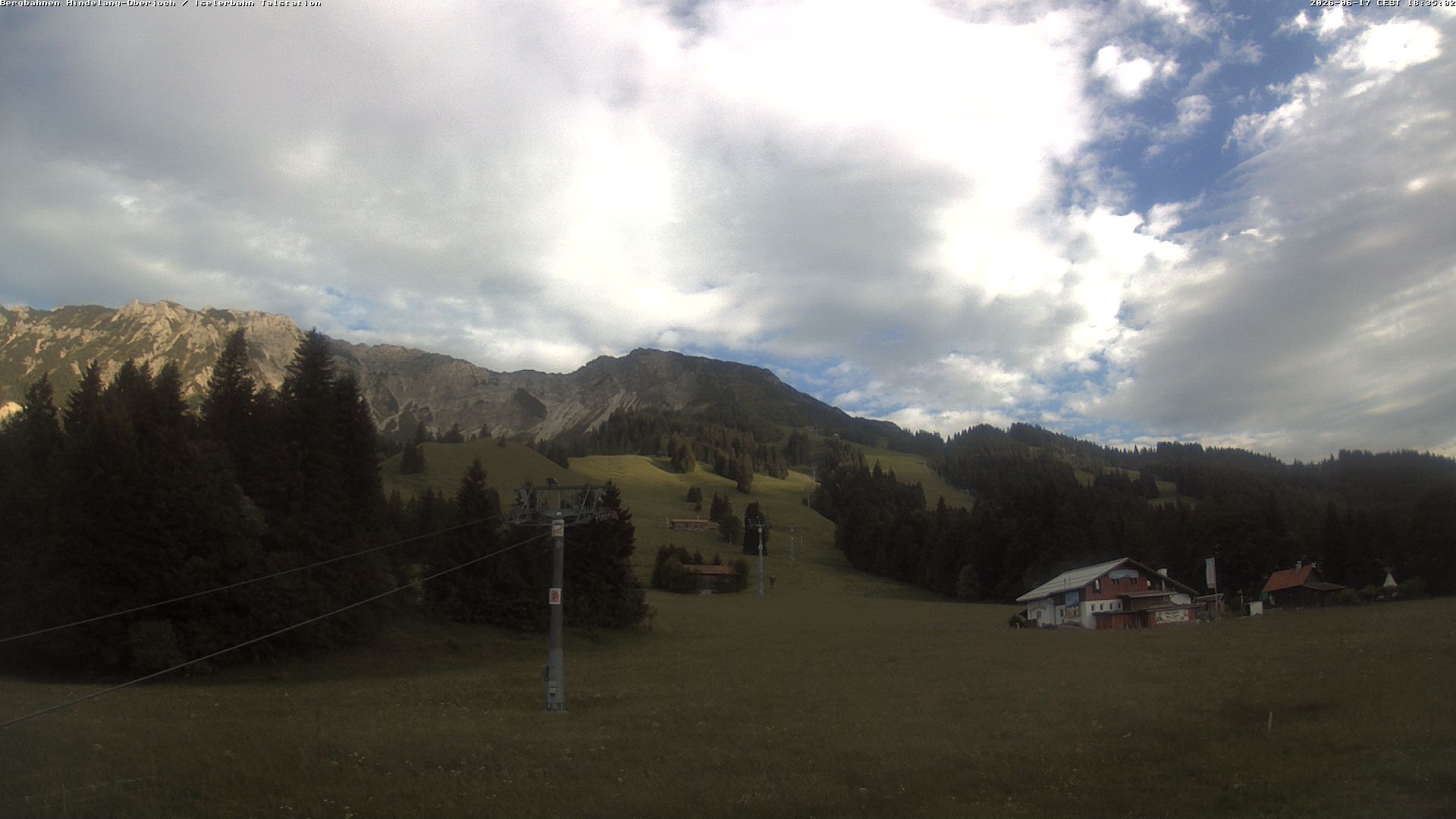 Archived image Webcam Oberjoch - Mt. Iseler