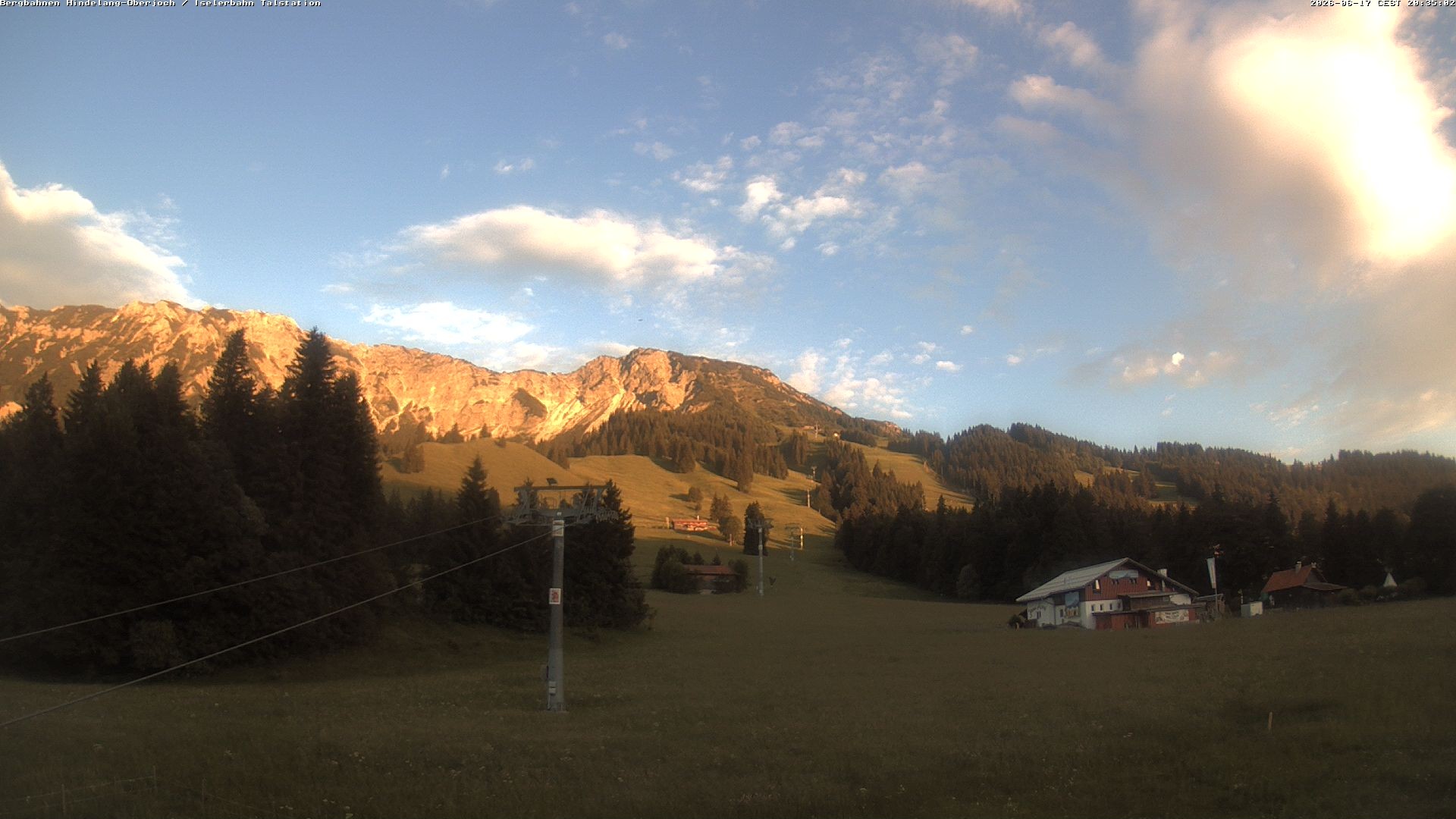 Archived image Webcam Oberjoch - Mt. Iseler