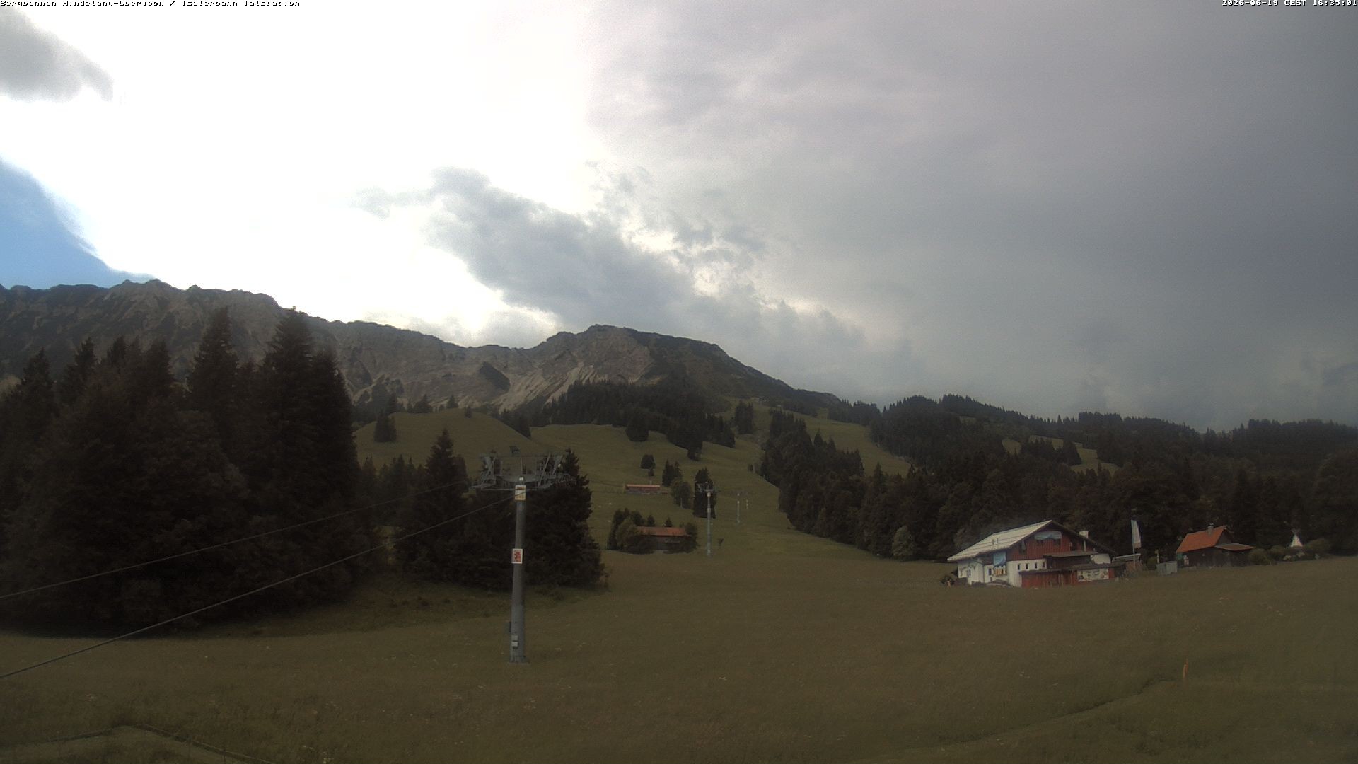 Archived image Webcam Oberjoch - Mt. Iseler