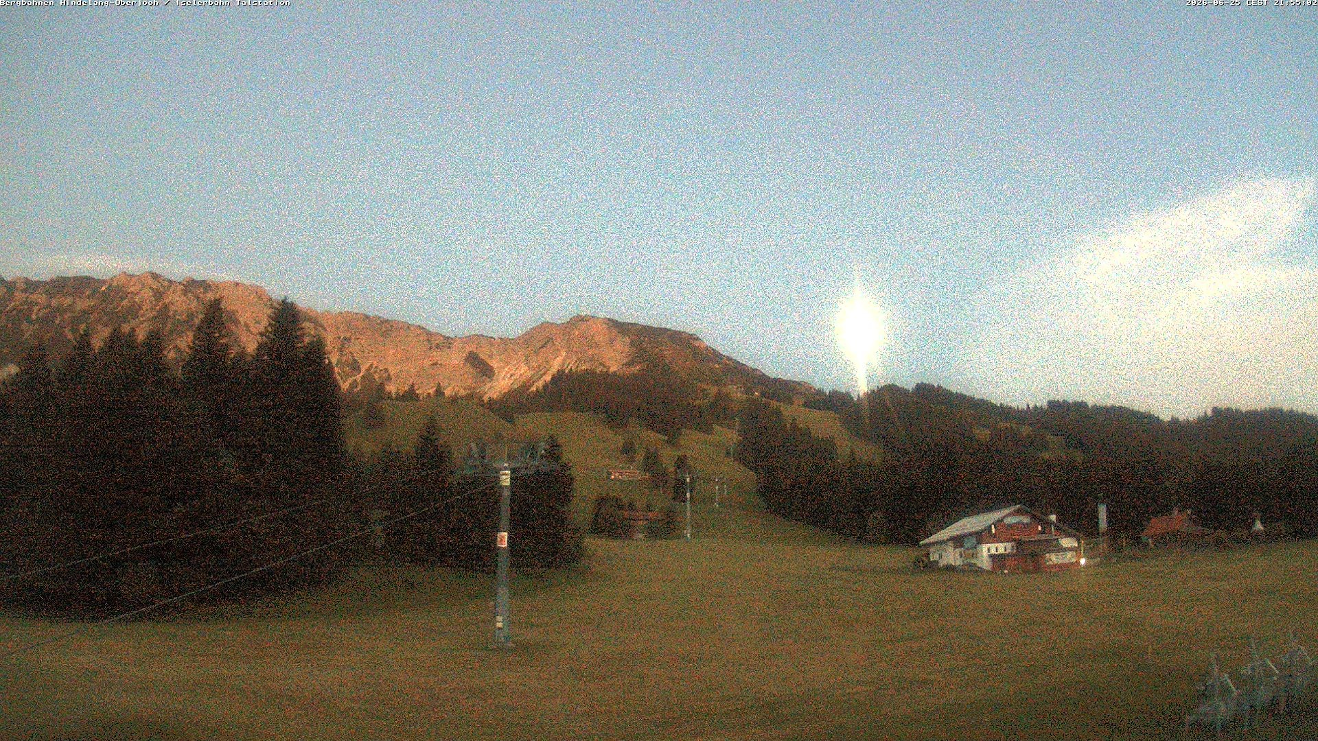 Archived image Webcam Oberjoch - Mt. Iseler