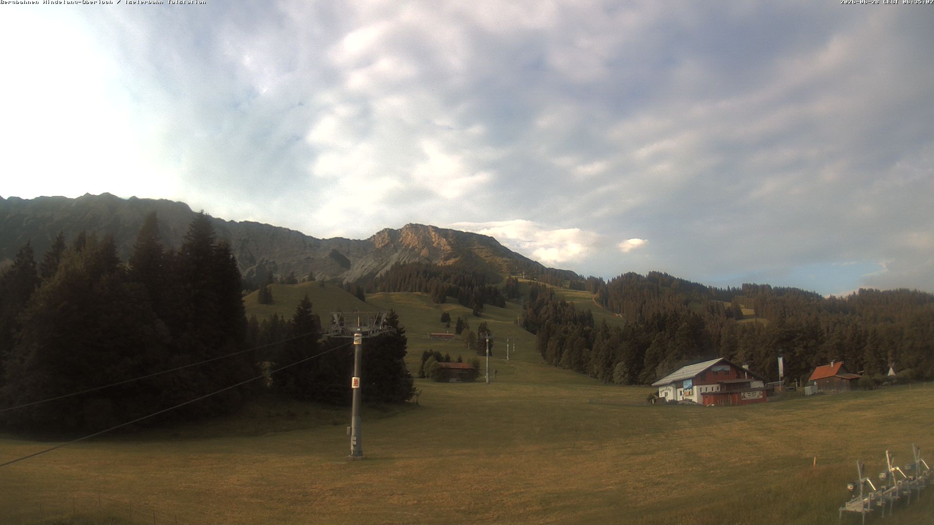 Archived image Webcam Oberjoch - Mt. Iseler
