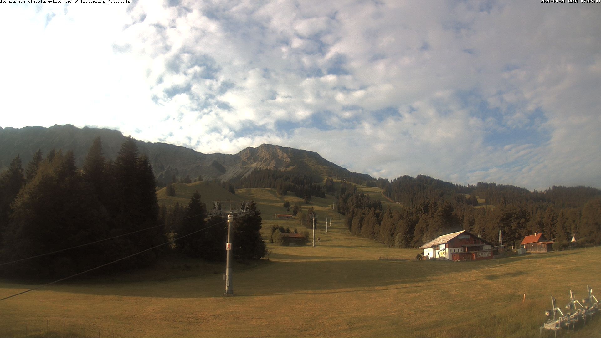 Archived image Webcam Oberjoch - Mt. Iseler
