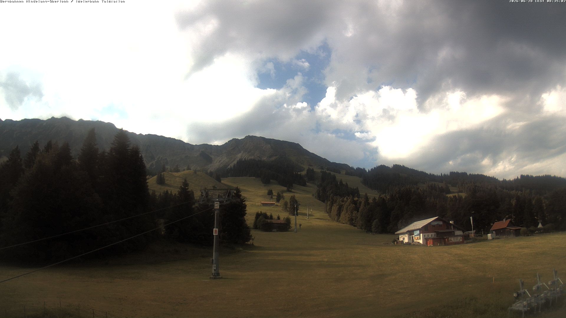 Archived image Webcam Oberjoch - Mt. Iseler