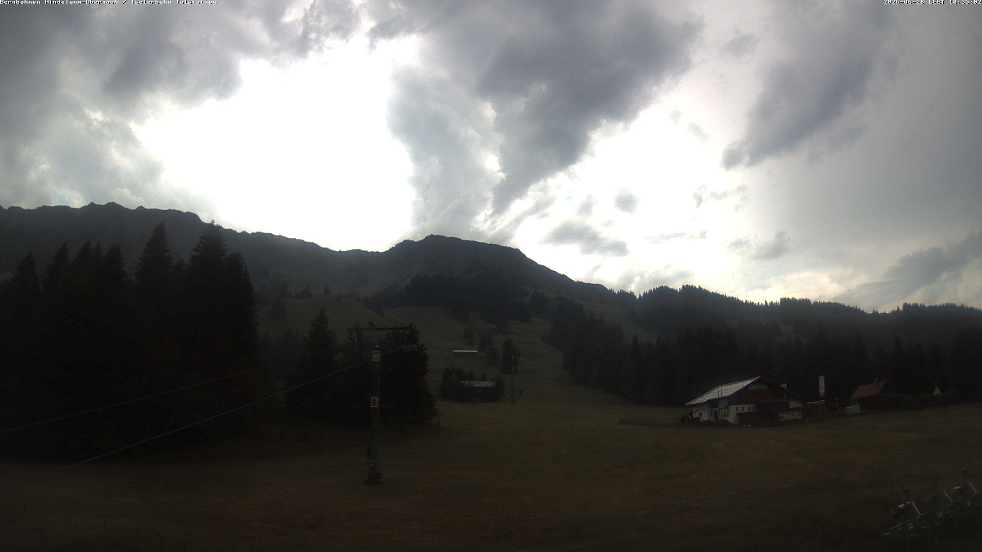 Archived image Webcam Oberjoch - Mt. Iseler