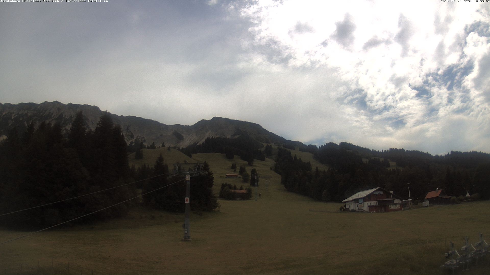 Archived image Webcam Oberjoch - Mt. Iseler