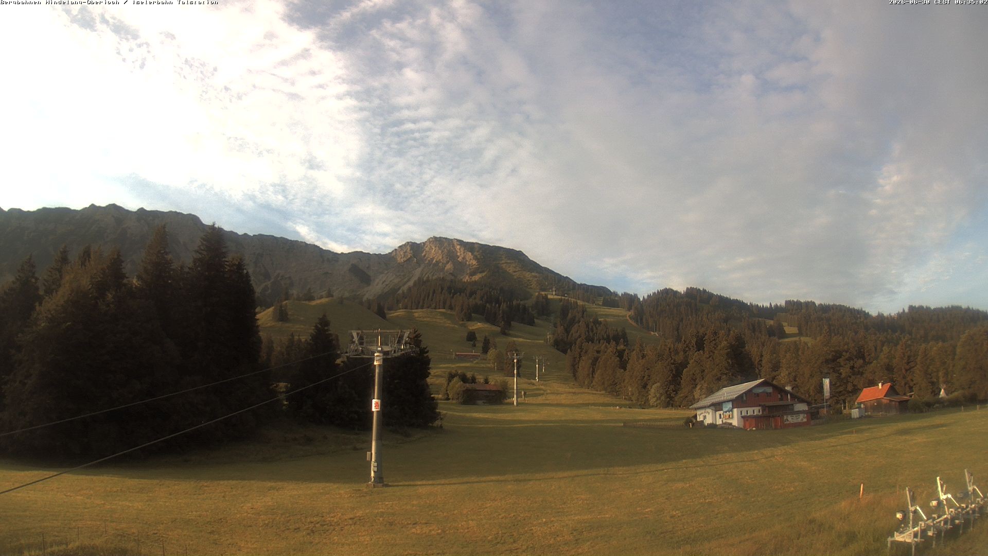 Archived image Webcam Oberjoch - Mt. Iseler