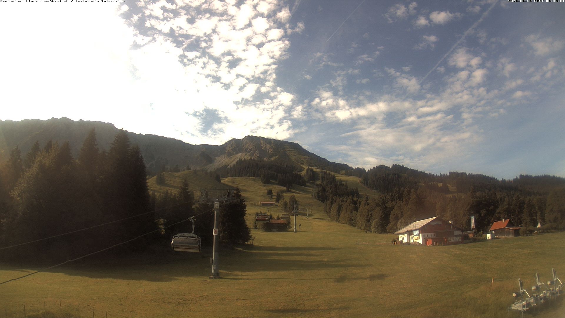 Archived image Webcam Oberjoch - Mt. Iseler
