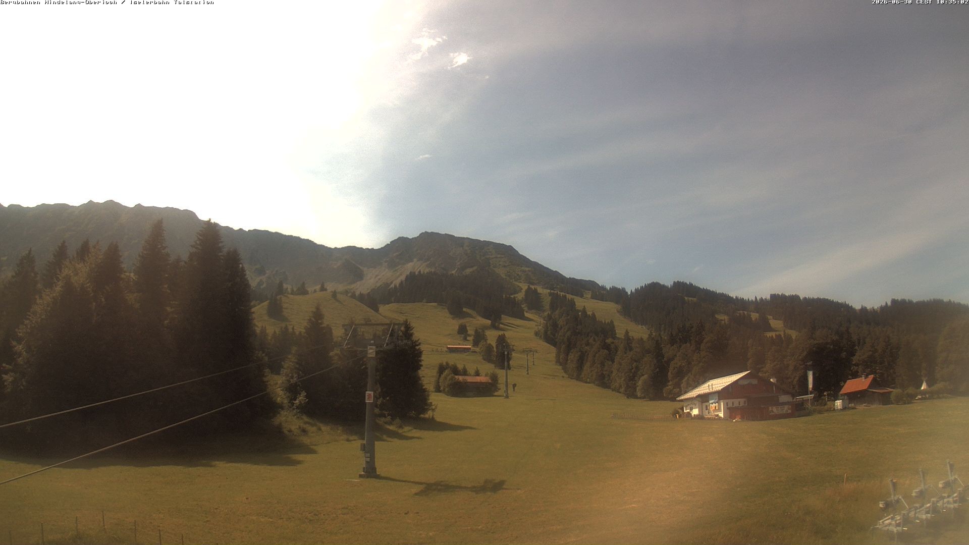 Archived image Webcam Oberjoch - Mt. Iseler