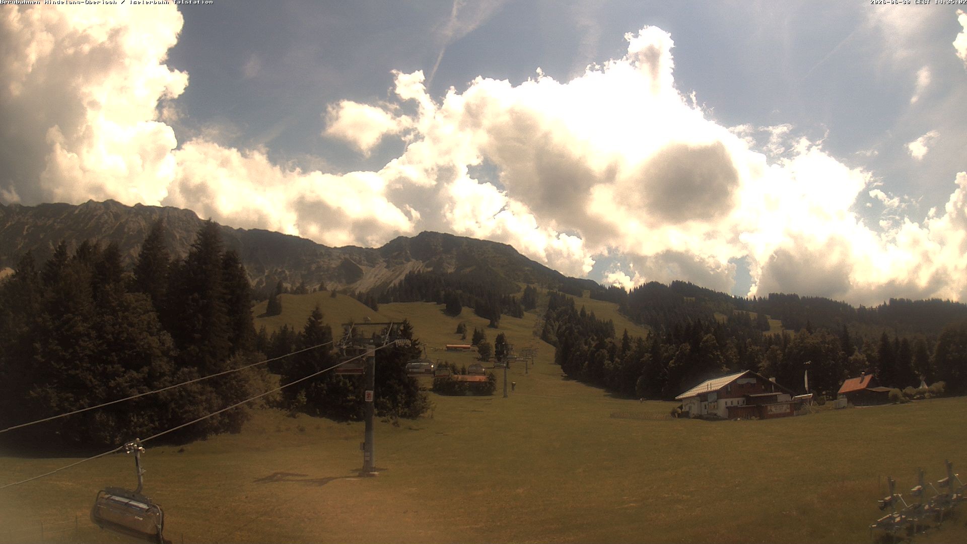 Archived image Webcam Oberjoch - Mt. Iseler