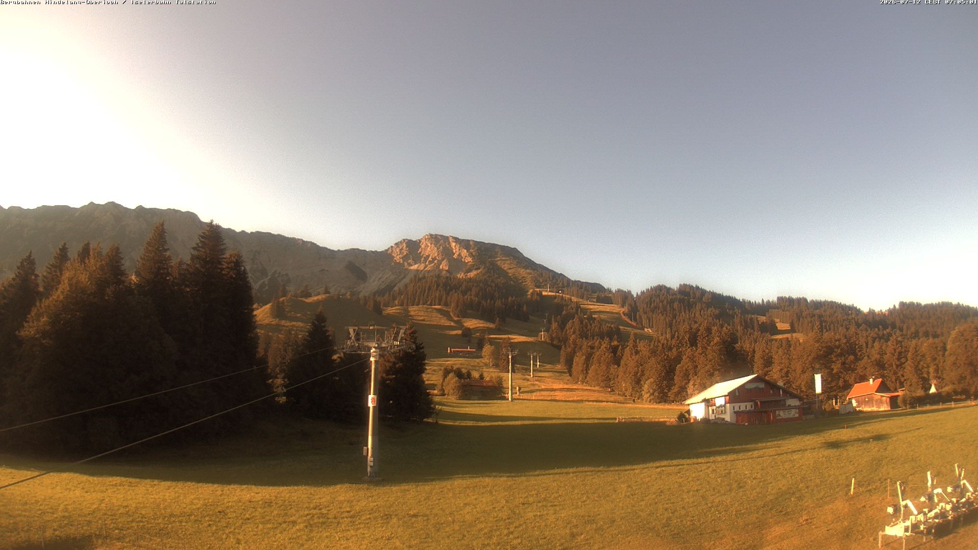 Archived image Webcam Oberjoch - Mt. Iseler