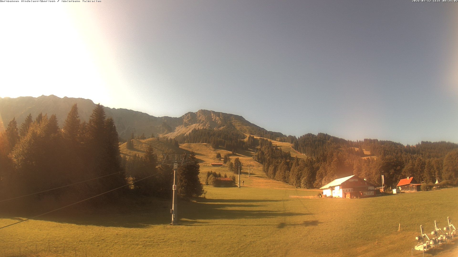 Archived image Webcam Oberjoch - Mt. Iseler
