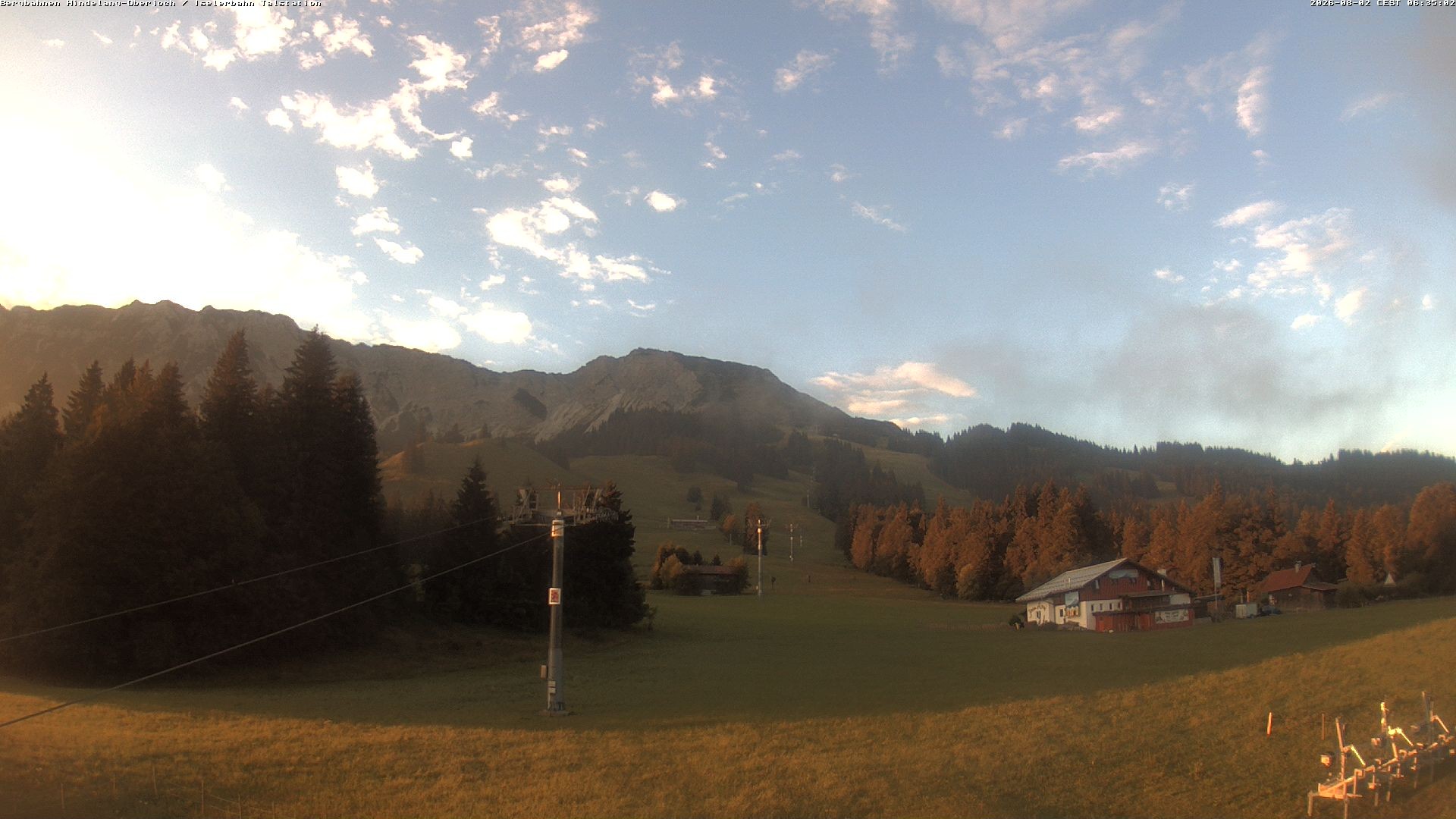 Archived image Webcam Oberjoch - Mt. Iseler