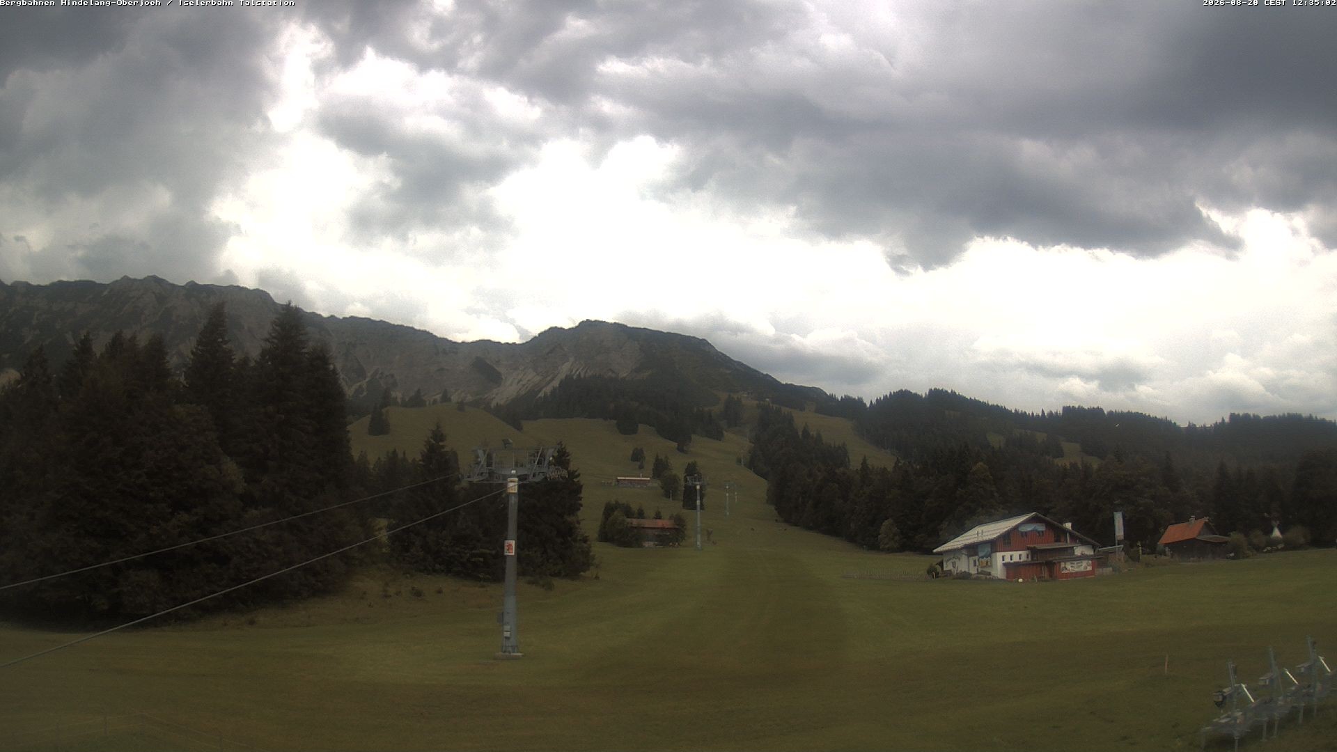 Archived image Webcam Oberjoch - Mt. Iseler