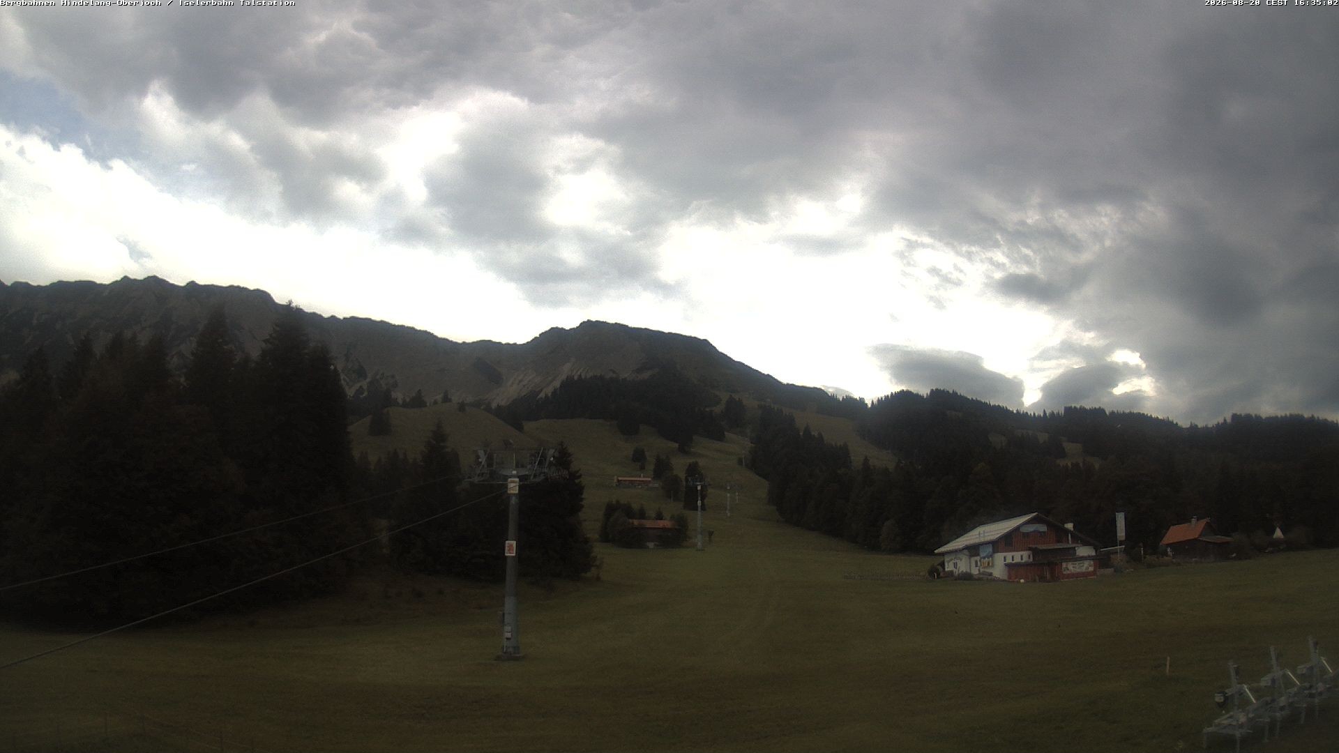 Archived image Webcam Oberjoch - Mt. Iseler