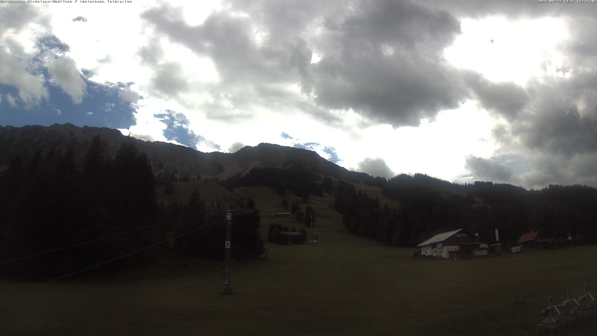 Archiv Foto Webcam Oberjoch - Blick zum Iseler