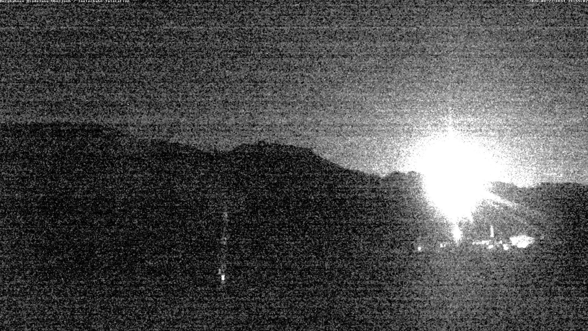 Archiv Foto Webcam Oberjoch - Blick zum Iseler