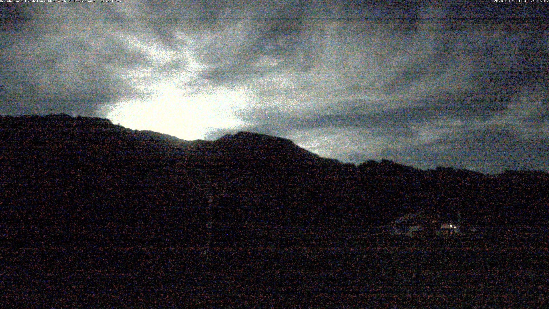 Archiv Foto Webcam Oberjoch - Blick zum Iseler