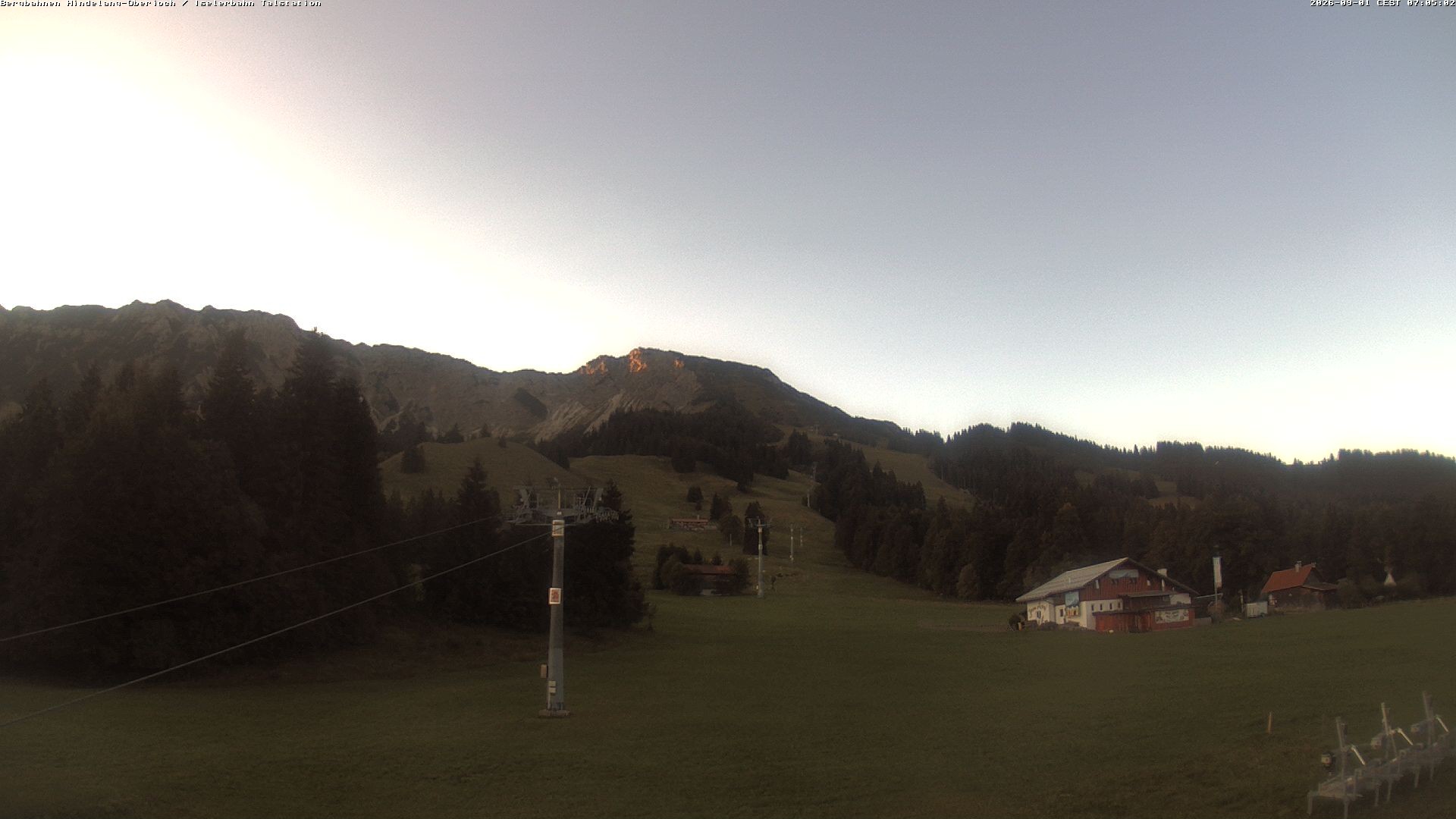 Archived image Webcam Oberjoch - Mt. Iseler