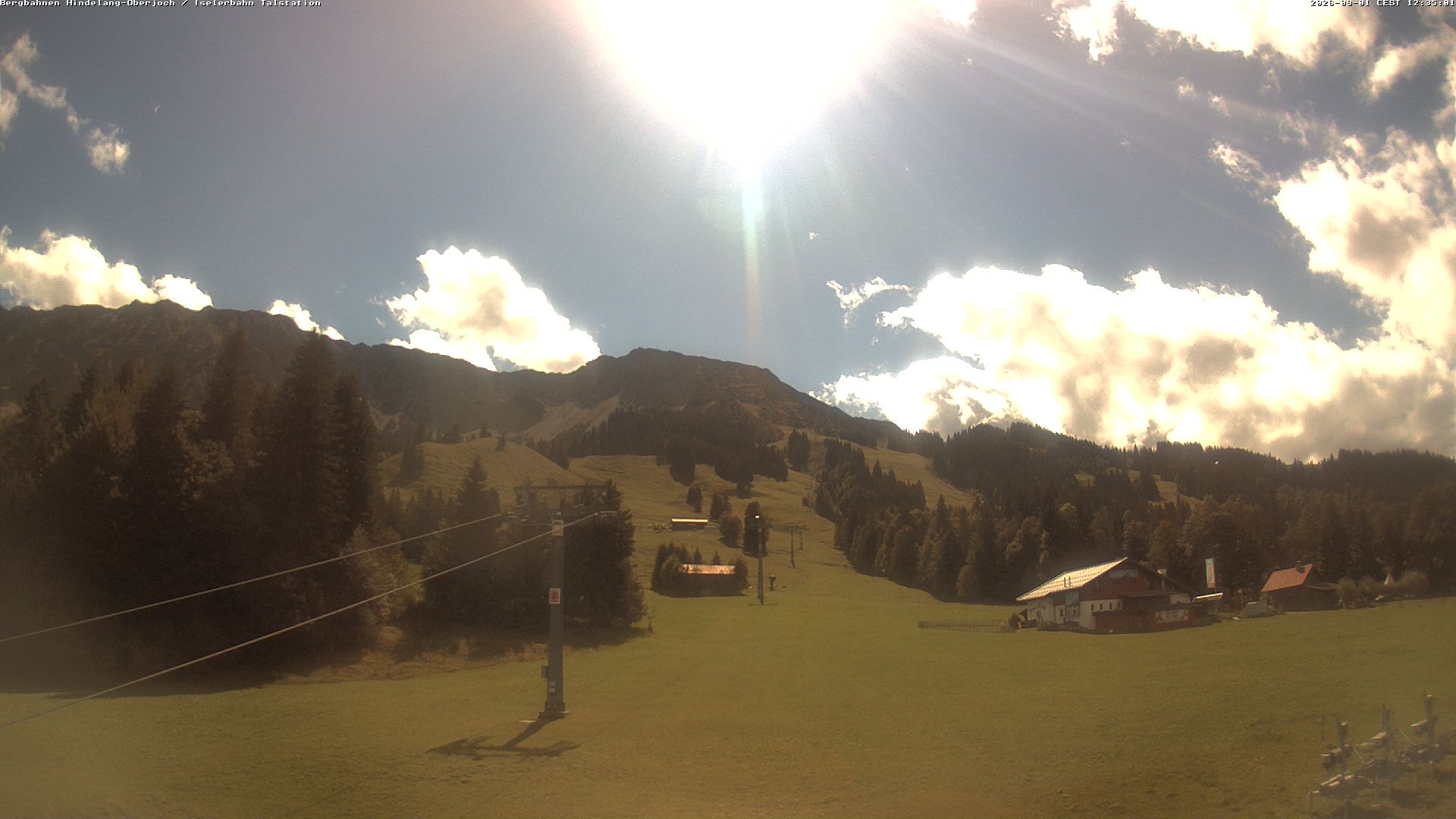 Archived image Webcam Oberjoch - Mt. Iseler