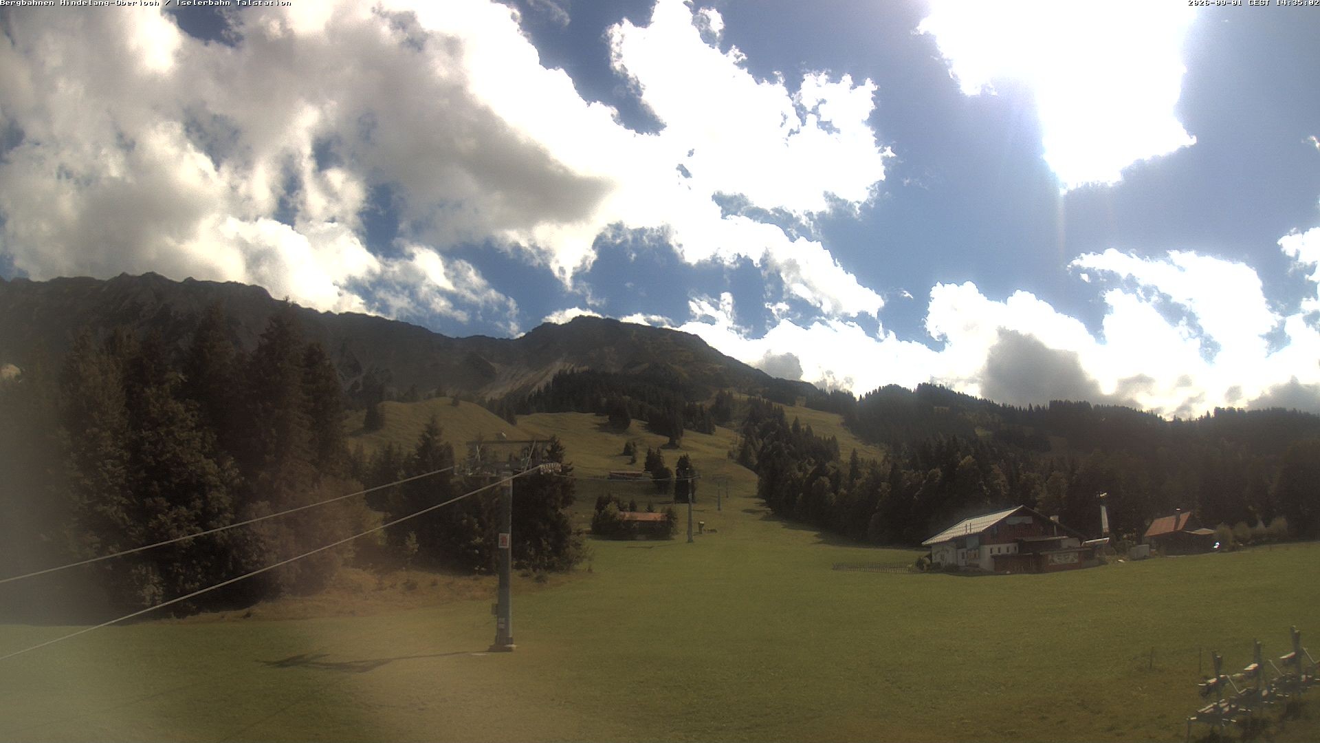 Archived image Webcam Oberjoch - Mt. Iseler