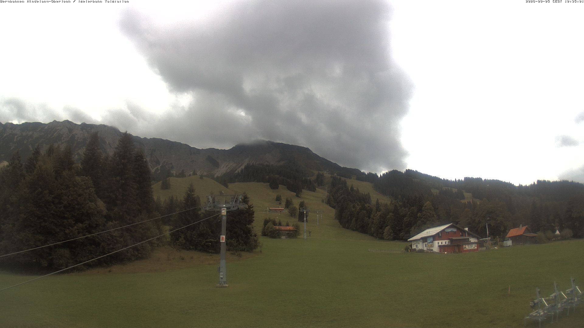Archiv Foto Webcam Oberjoch - Blick zum Iseler