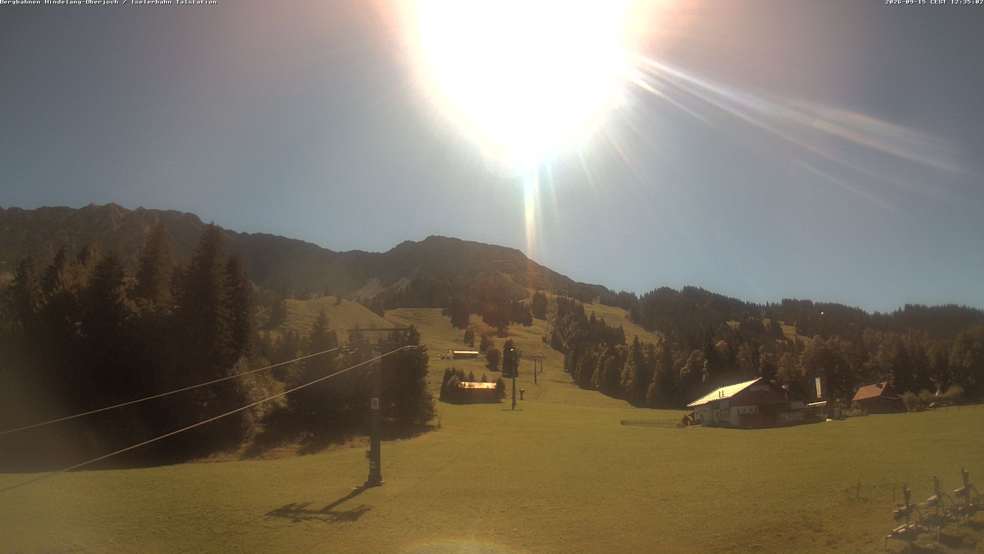 Archived image Webcam Oberjoch - Mt. Iseler