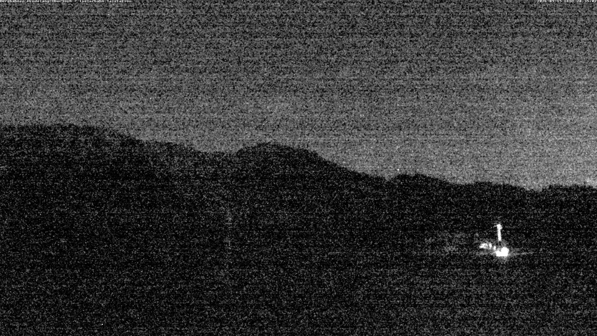 Archiv Foto Webcam Oberjoch - Blick zum Iseler
