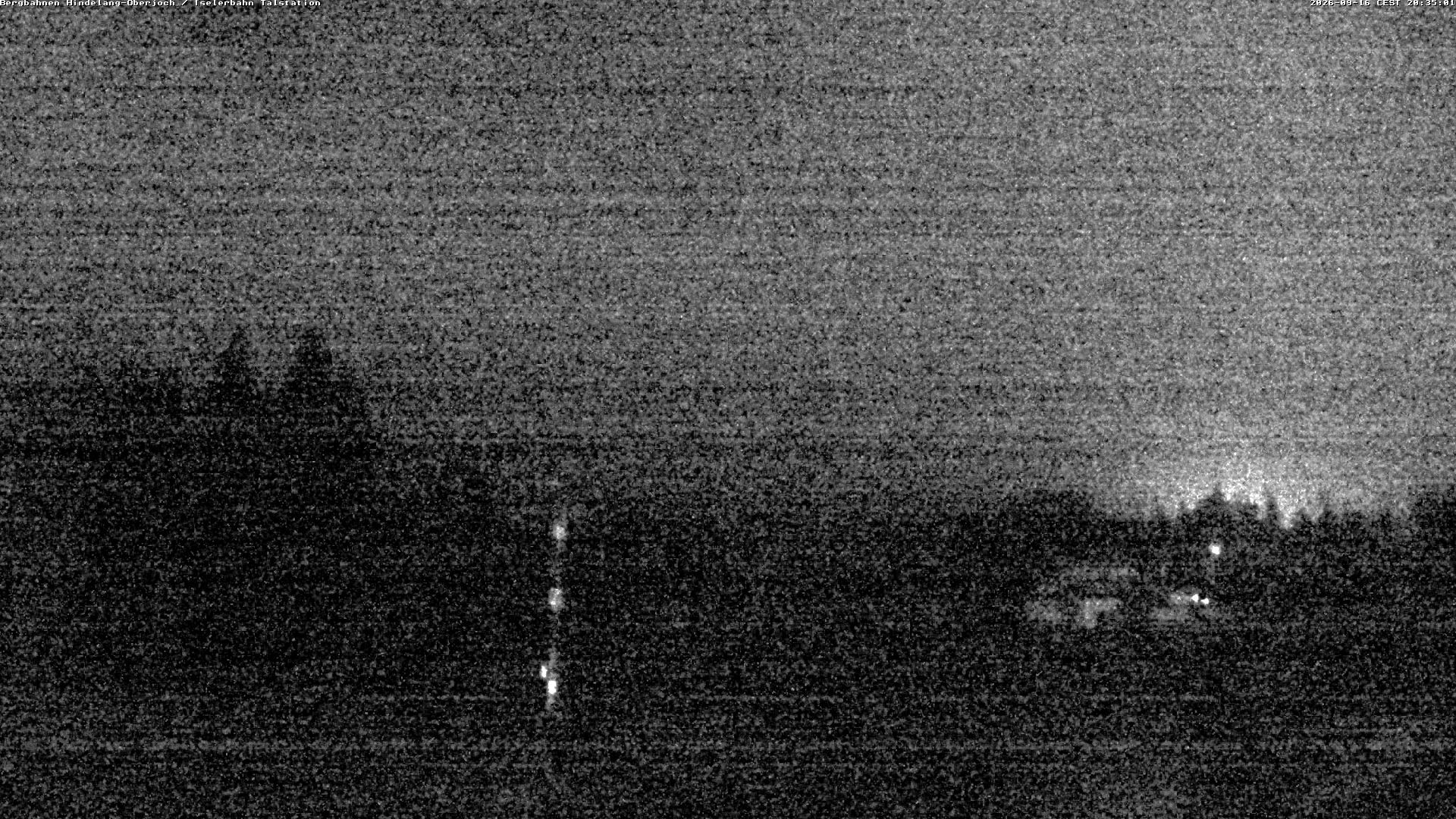 Archiv Foto Webcam Oberjoch - Blick zum Iseler