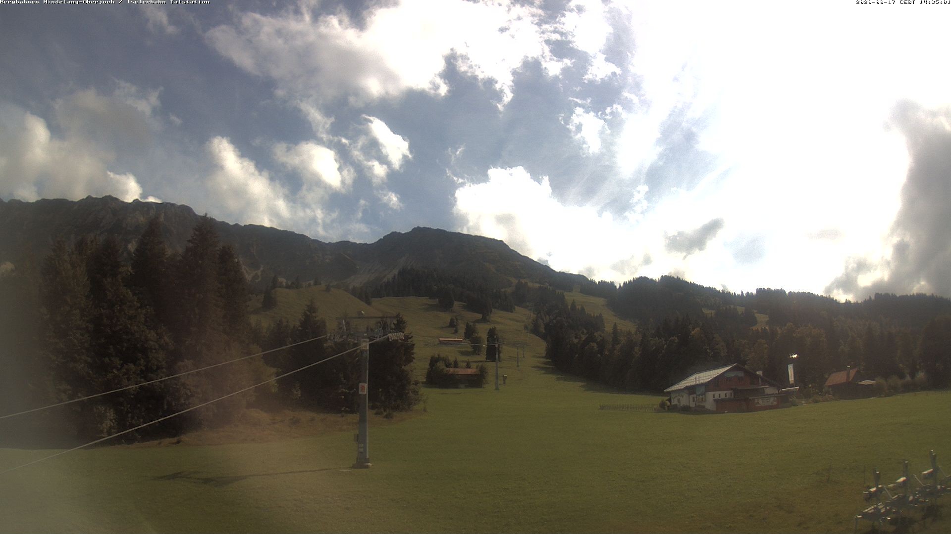 Archived image Webcam Oberjoch - Mt. Iseler