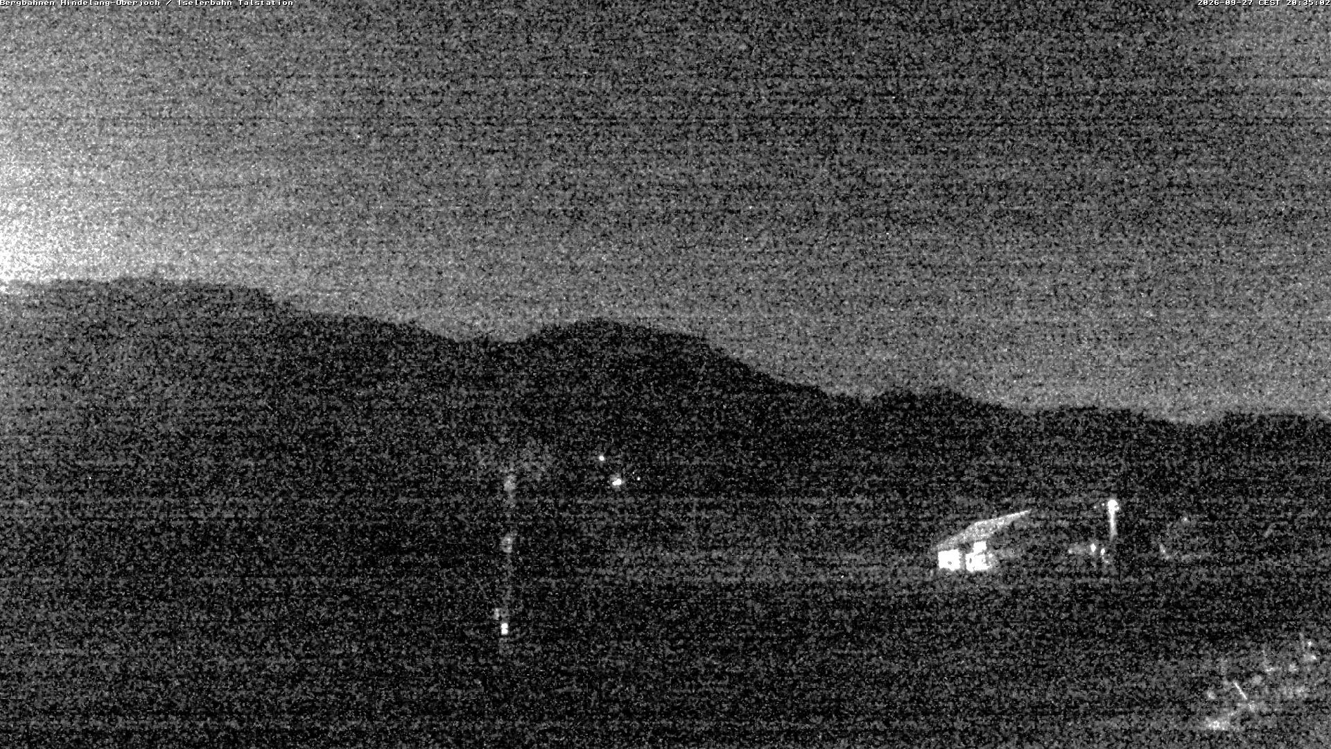 Archiv Foto Webcam Oberjoch - Blick zum Iseler
