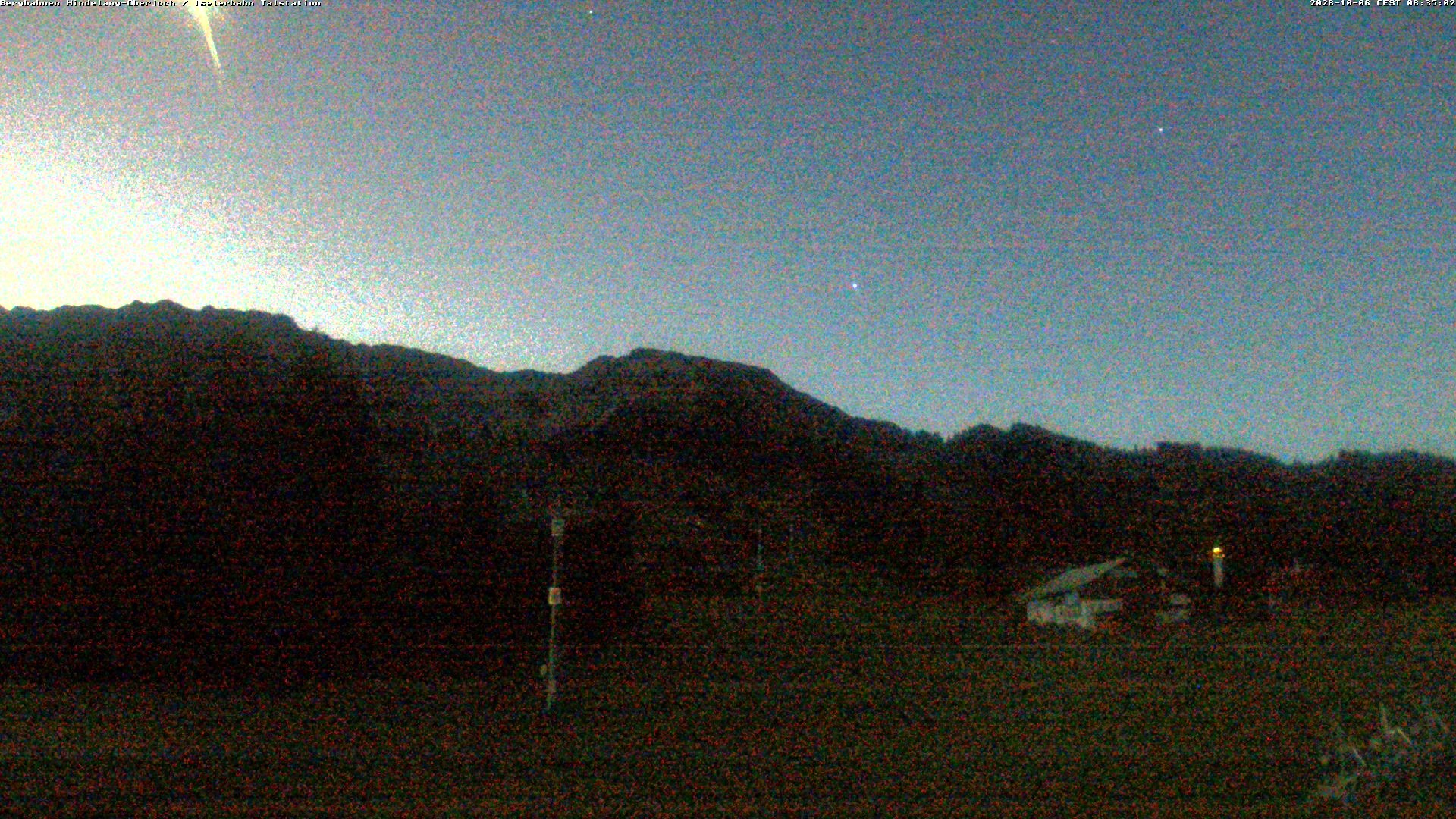 Archiv Foto Webcam Oberjoch - Blick zum Iseler