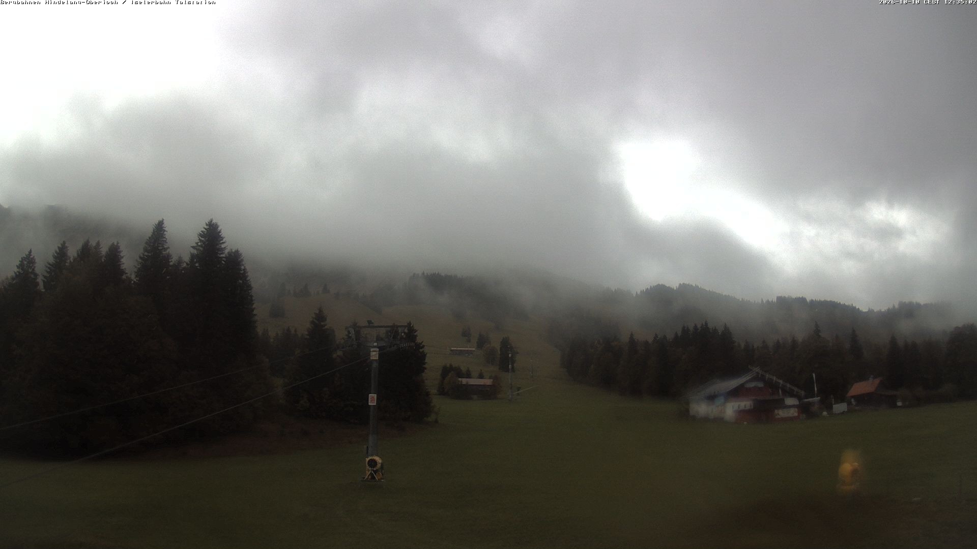 Archiv Foto Webcam Oberjoch - Blick zum Iseler