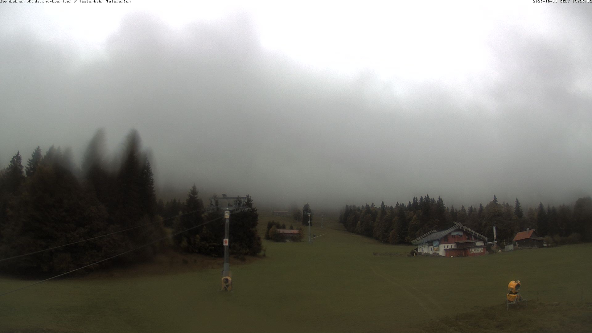 Archiv Foto Webcam Oberjoch - Blick zum Iseler