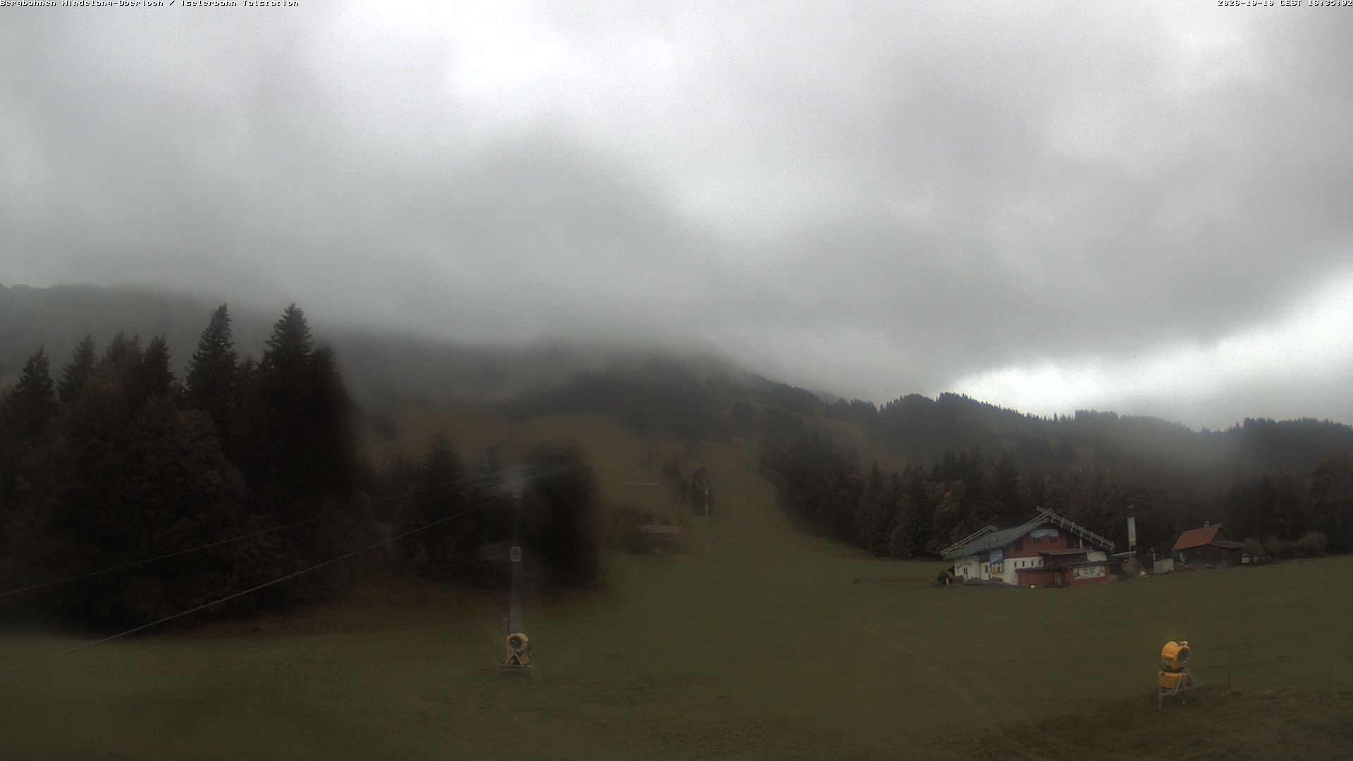 Archiv Foto Webcam Oberjoch - Blick zum Iseler