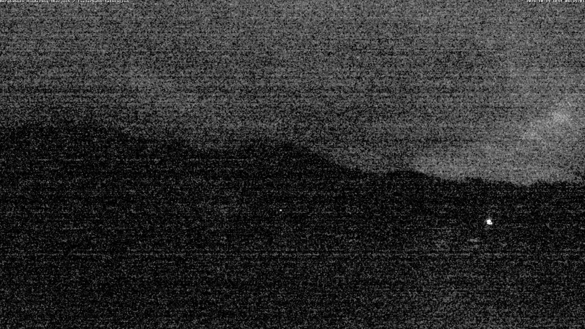 Archiv Foto Webcam Oberjoch - Blick zum Iseler
